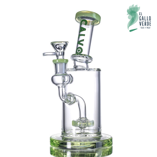 Esencial Bong 22 Cm Color Green‎ Calvo Glass