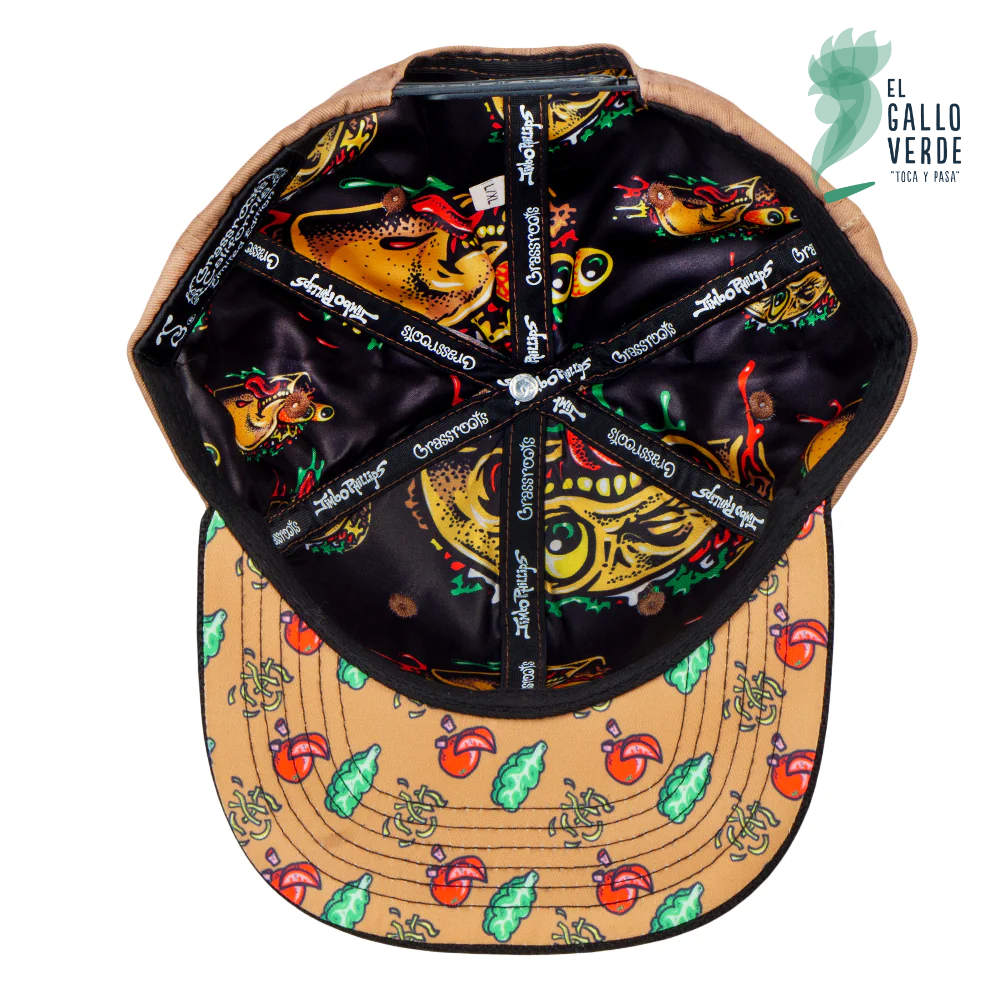 Grassroots - Jimbo Phillips Speedy Taco Tan Snapback Hat