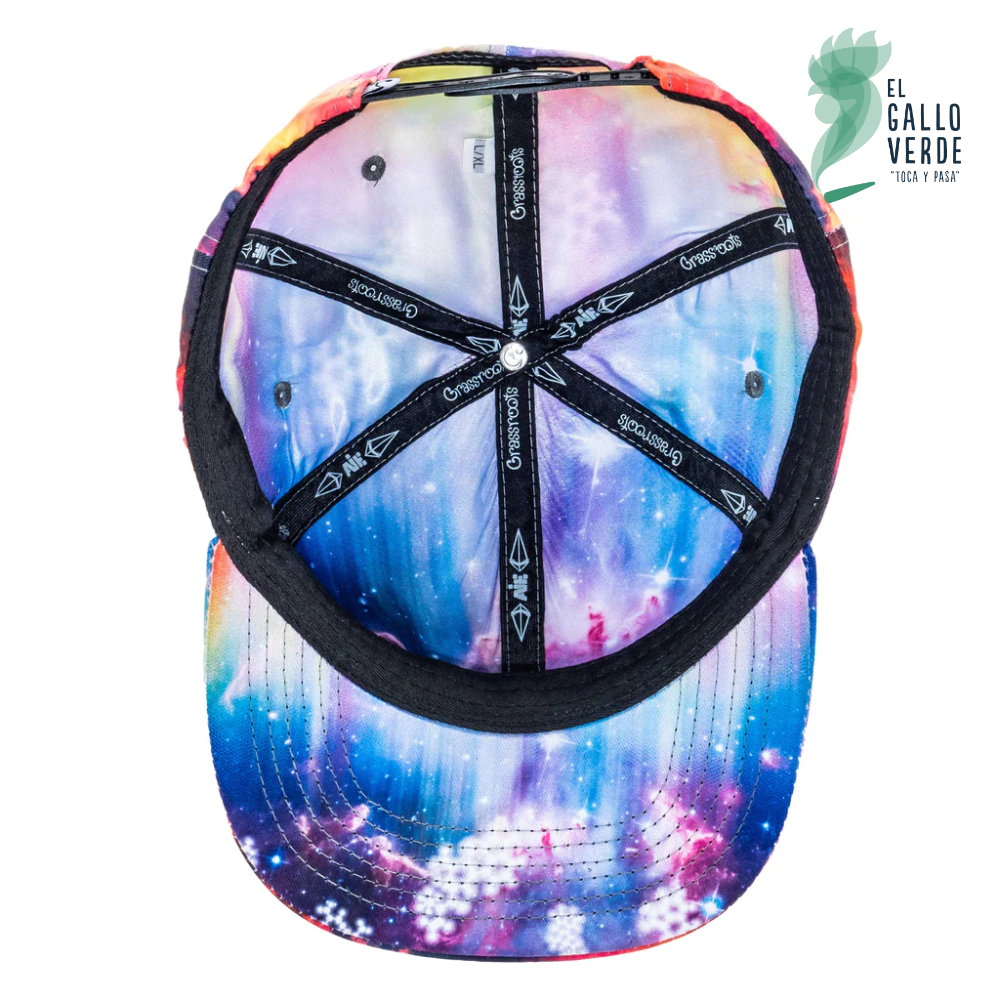 Grassroots - LSD Nebula Allover Snapback Hat