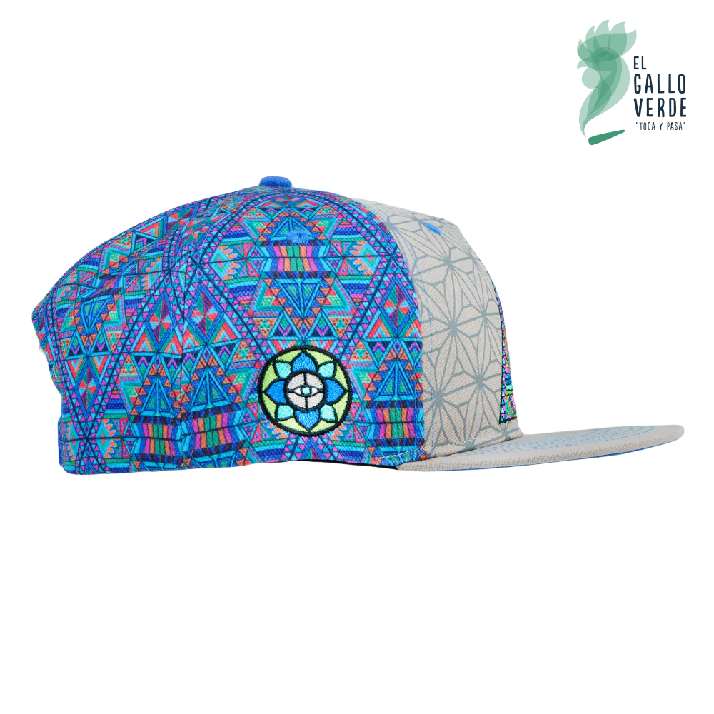 Grassroots - Chris Dyer DMT Triangles Gray Snapback Hat