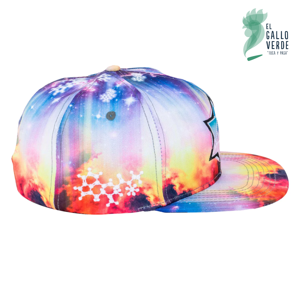 Grassroots - LSD Nebula Allover Snapback Hat