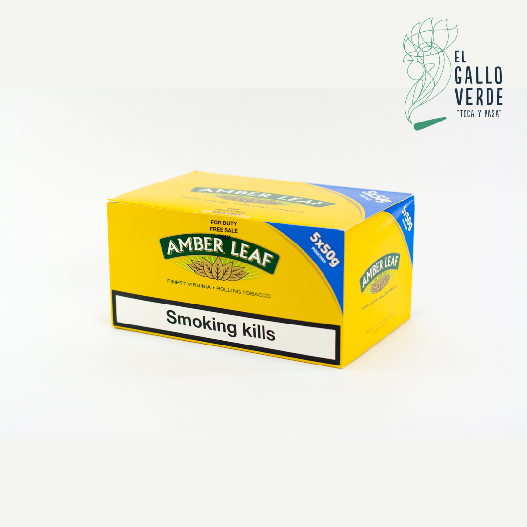 Caja Amber Leaf 50g 5 Pack