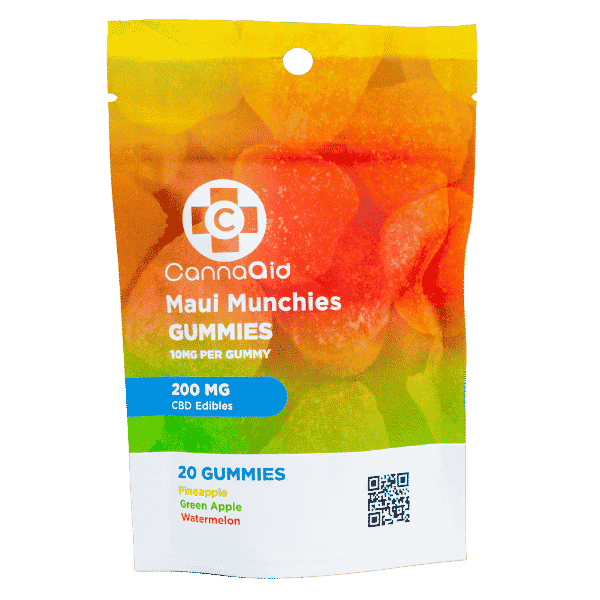 Gomitas CBD Gummies Maui Munchies 20ct 10 MG