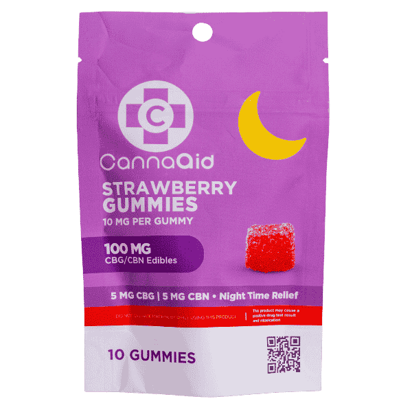 Gomitas CBN 10ct Gummies Strawberry