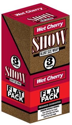 SHOW BLUNT FLAT PACK WET CHERRY
