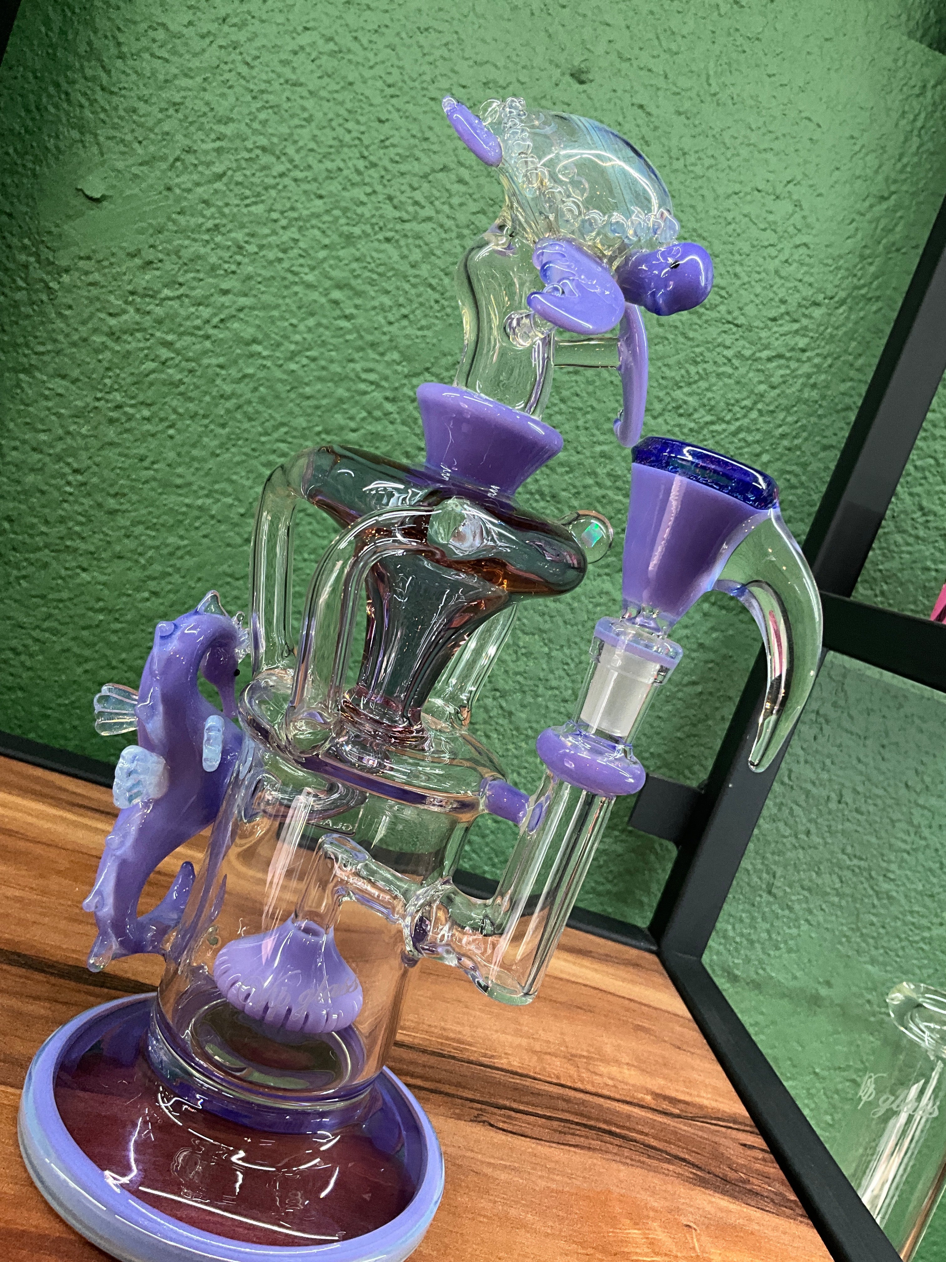 Recycler Caballo de mar Vip Glass