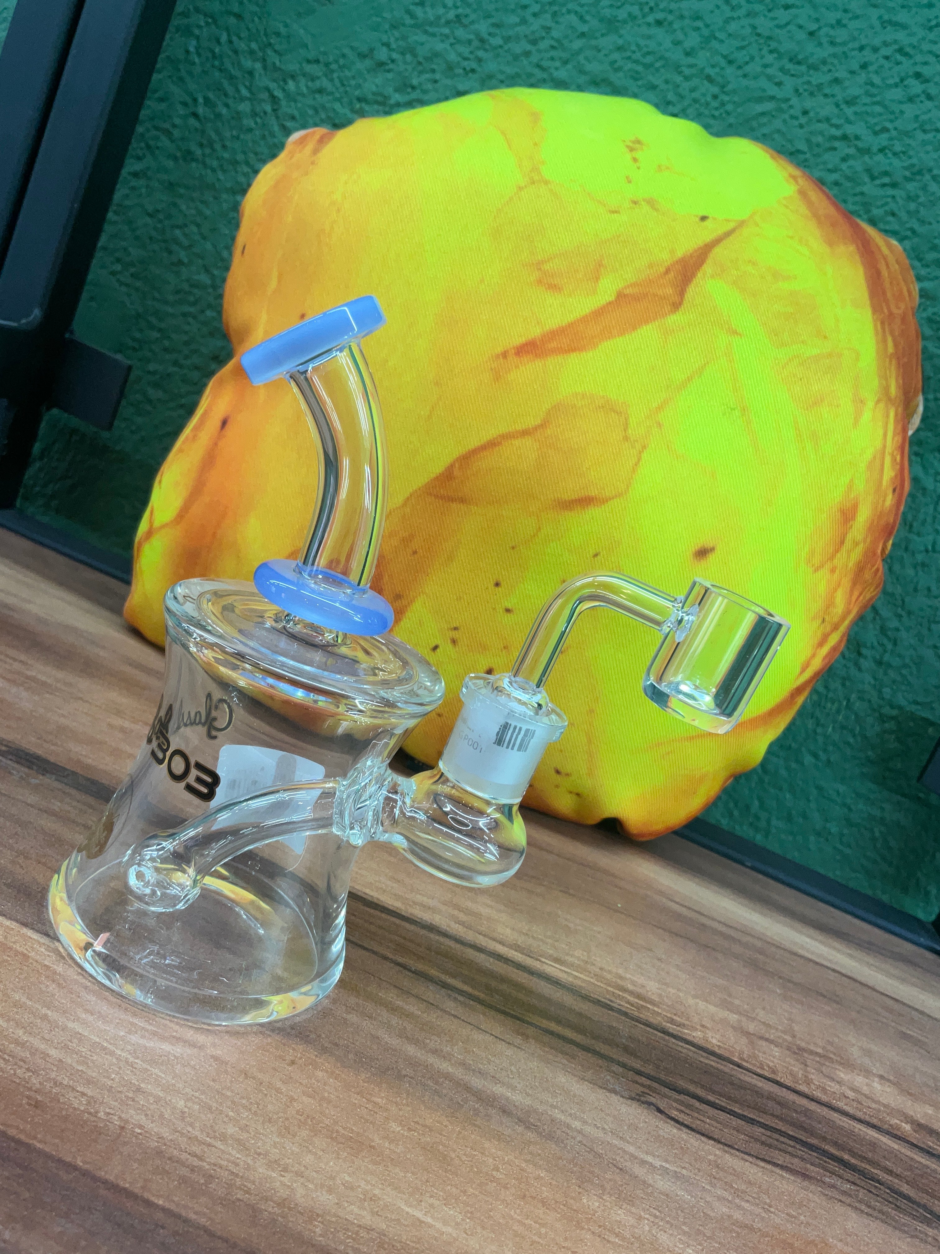 Micro rig ball perc GlassLab 303 – El Gallo Verde