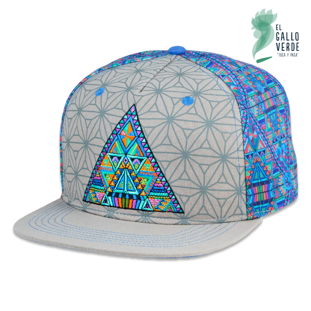 Grassroots - Chris Dyer DMT Triangles Gray Snapback Hat