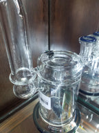 Waffer Perc Rig/Shower Head Abejas VIP Glass