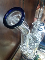 Waffer Perc Rig/Shower Head Abejas VIP Glass