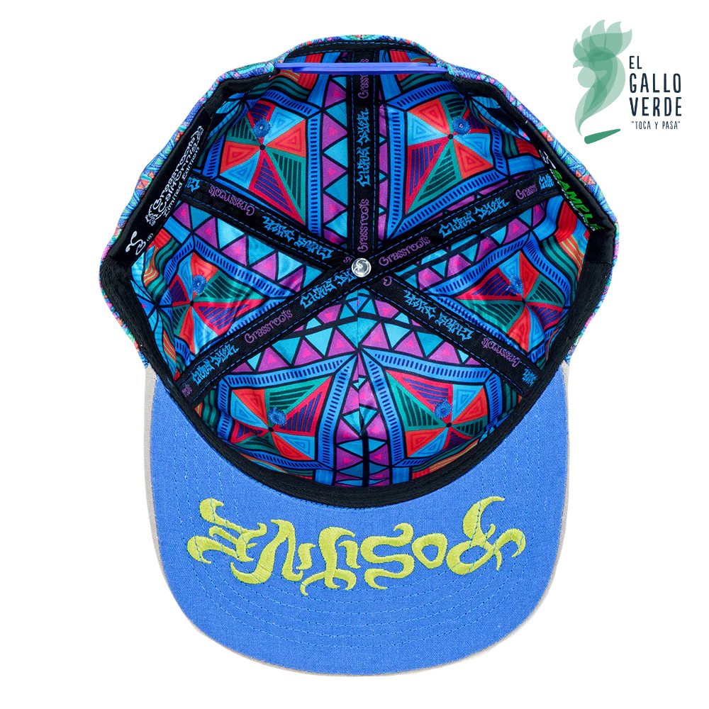 Grassroots - Chris Dyer DMT Triangles Gray Snapback Hat