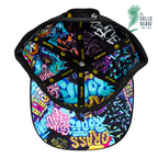 Grassroots - Nicko Handstyle Black Snapback Hat
