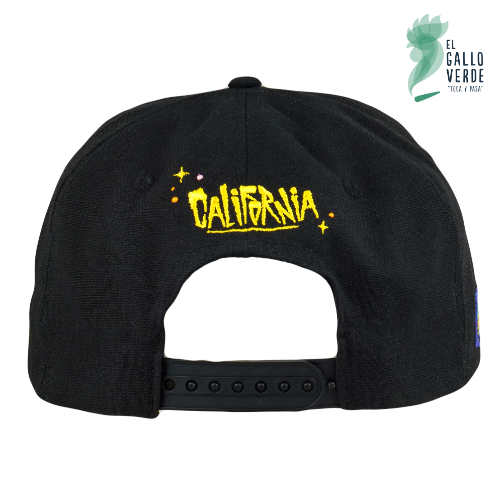 Grassroots - Nicko Handstyle Black Snapback Hat