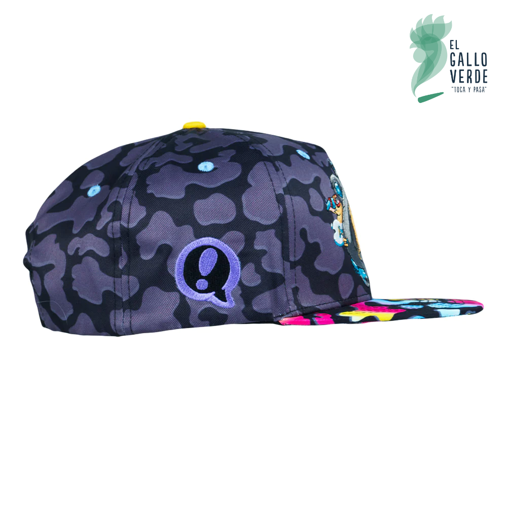 Grassroots - Tarbox Bear Black Snapback Hat