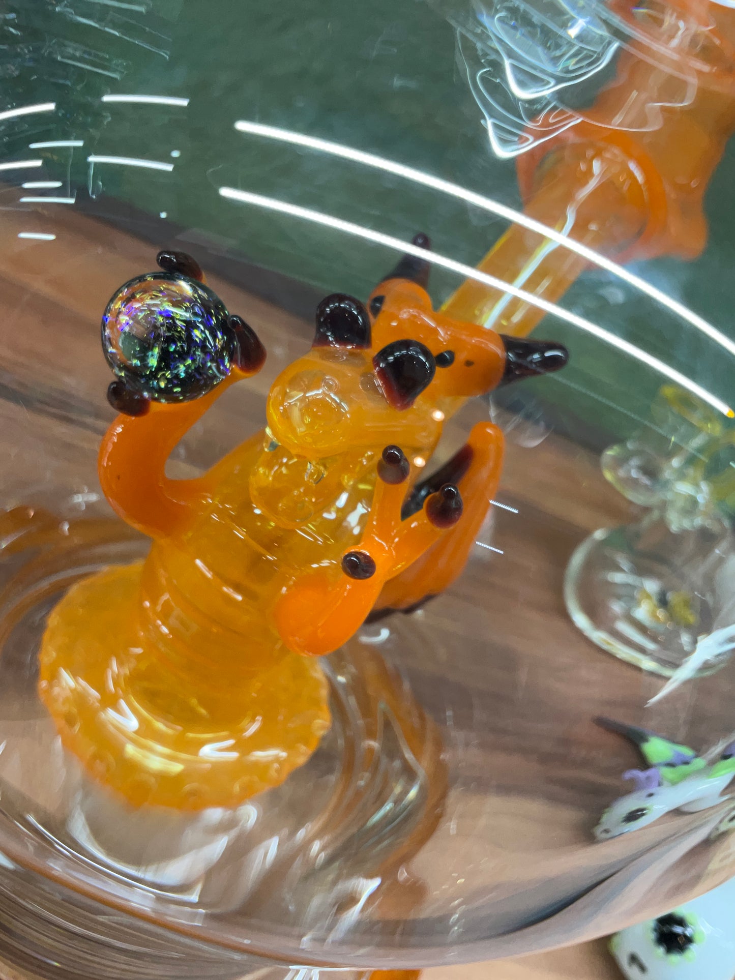 Dragón naranja VIP GLASS