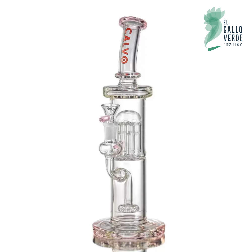 Tree Perc Shower Waterpipe 30 Cm‎ Calvo Glass