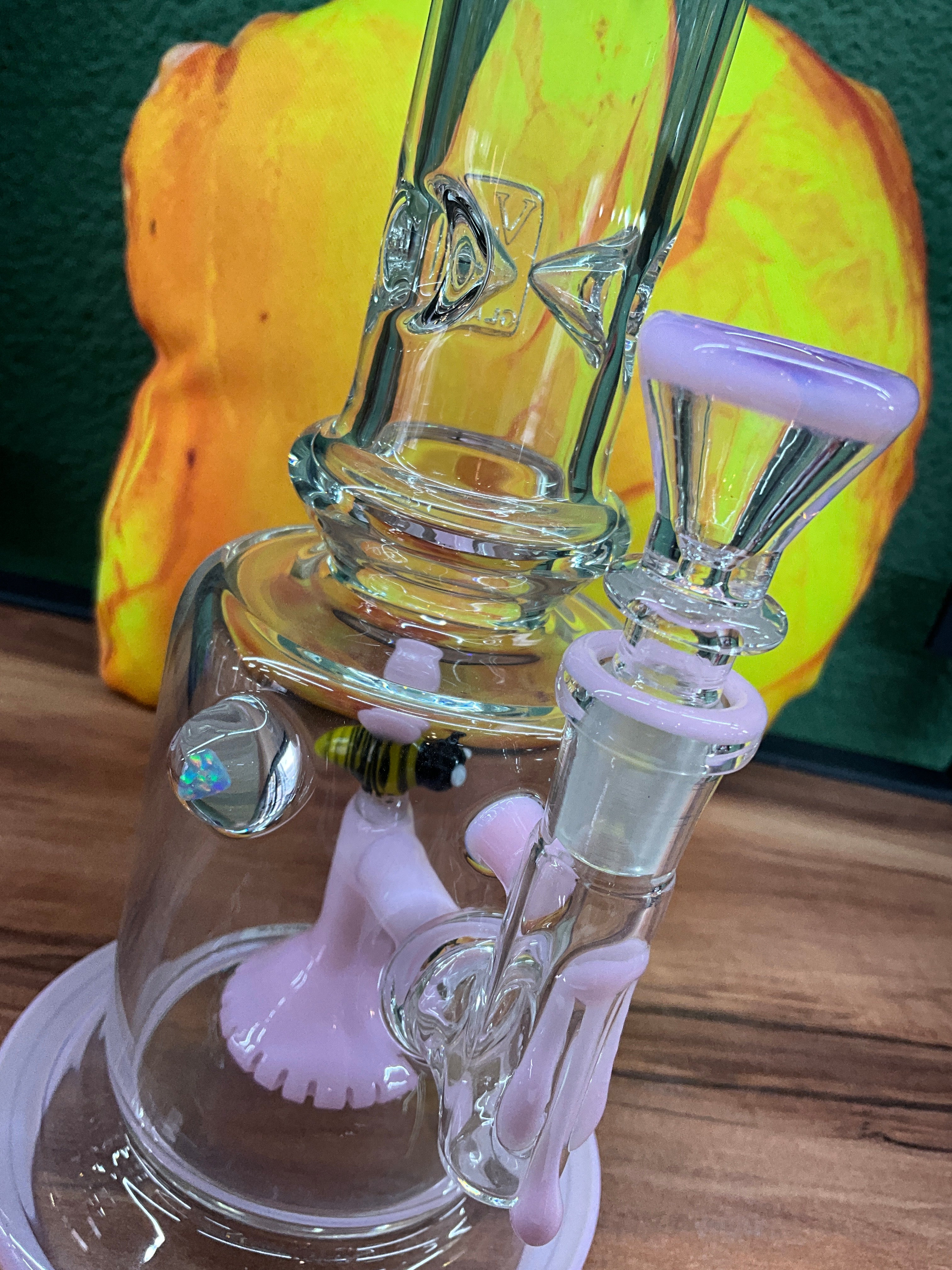 Waffer perc rig Vip Glass