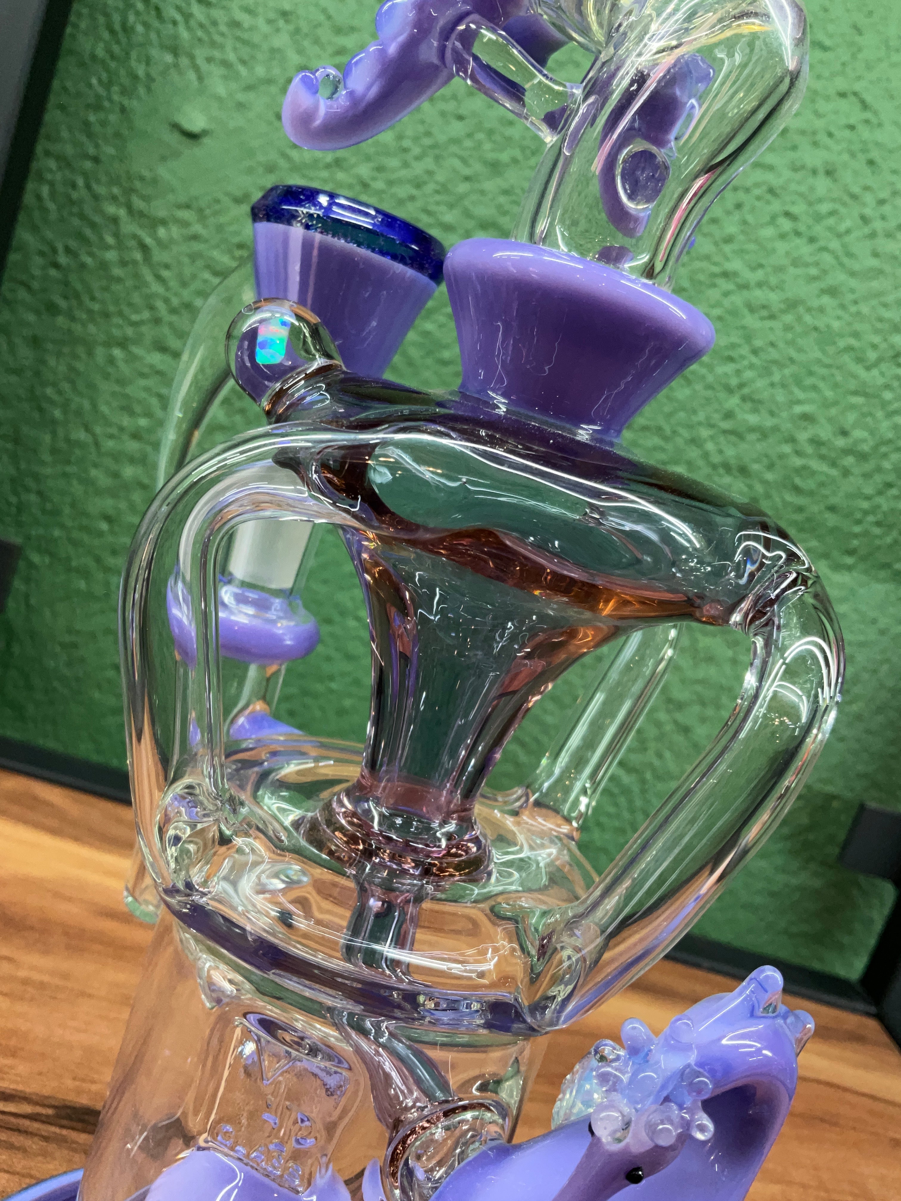 Recycler Caballo de mar Vip Glass