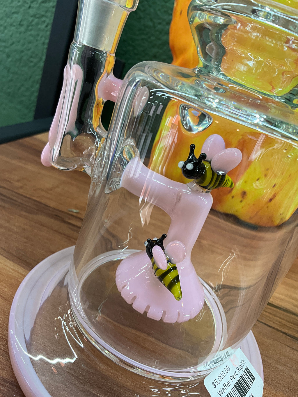 Waffer perc rig Vip Glass