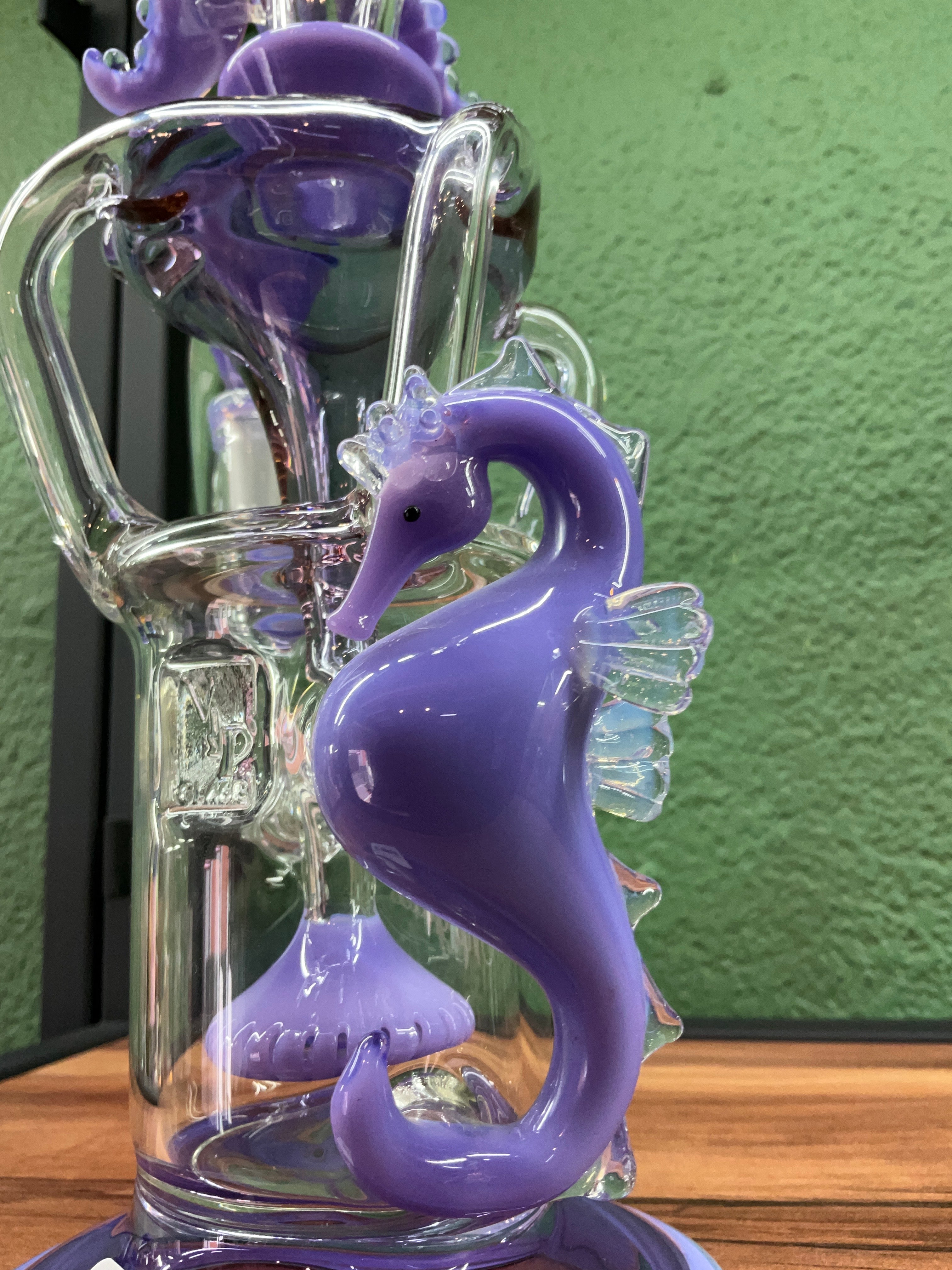 Recycler Caballo de mar Vip Glass