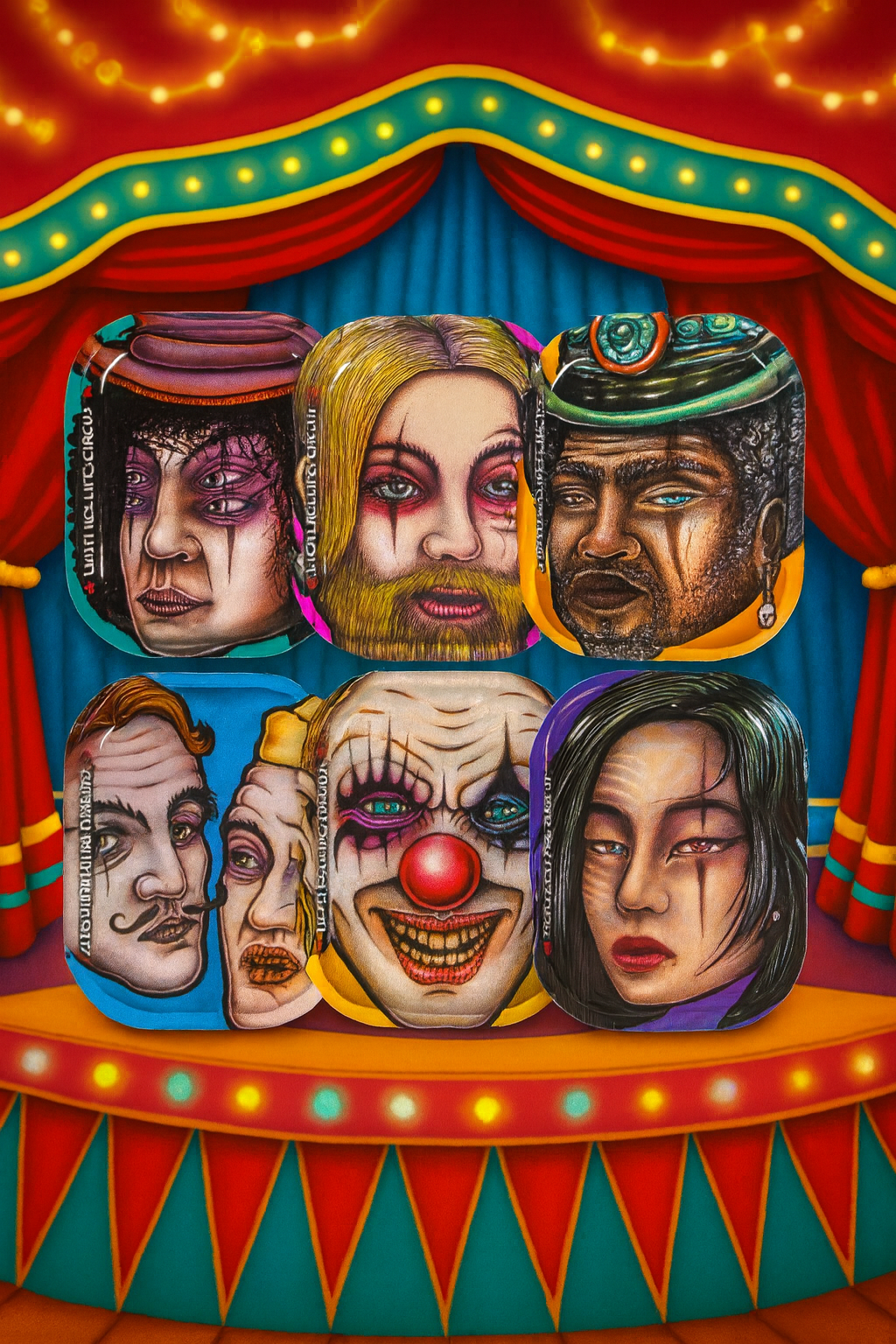 Charola GD Lion Rolling Circus/ Elements