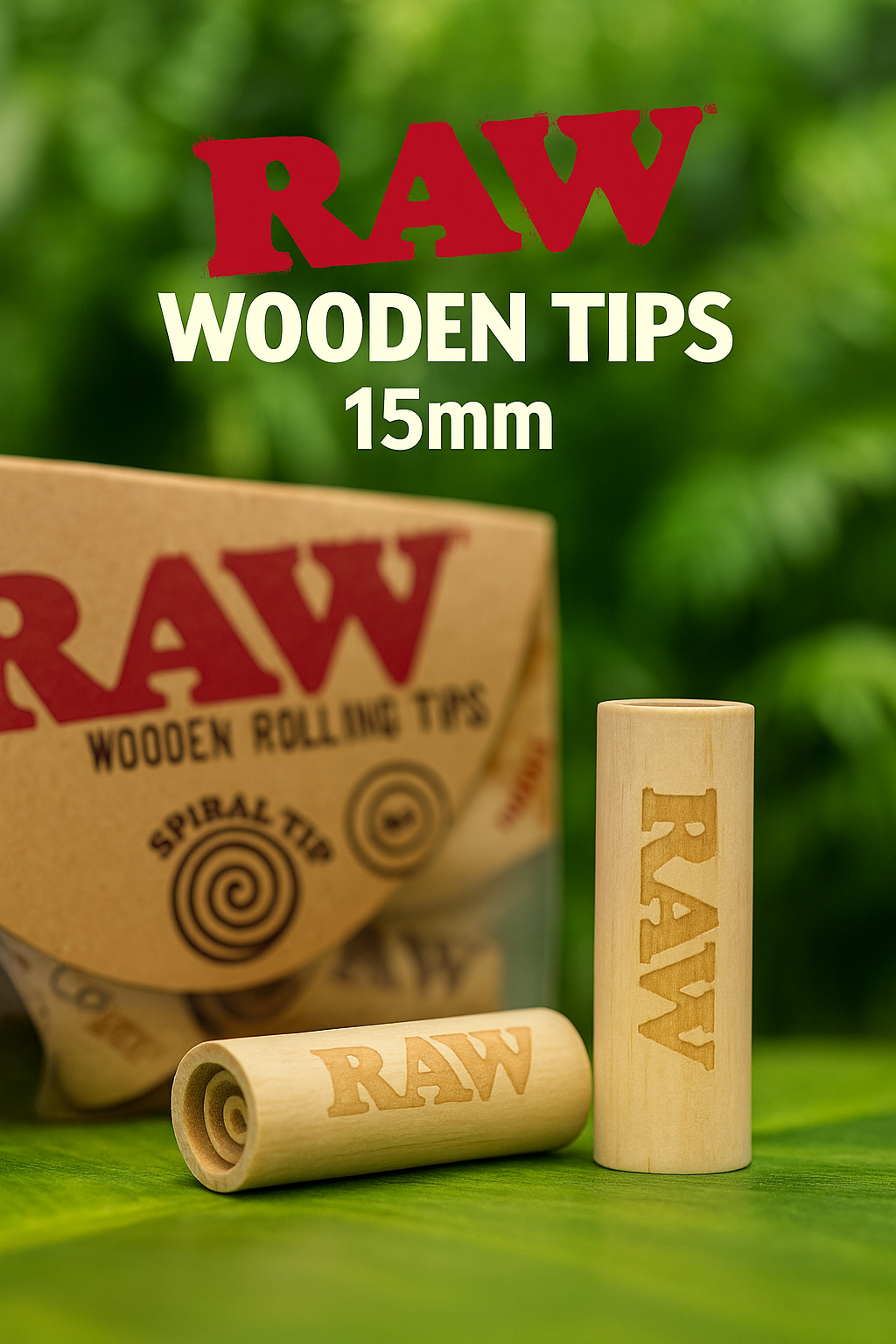 15mm madera tips Raw
