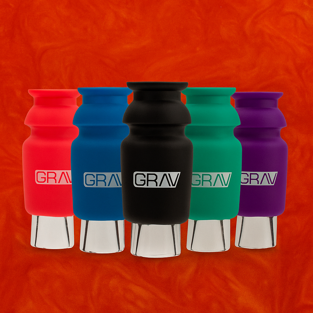 Crutch Capped Glass Silicon Grav Labs