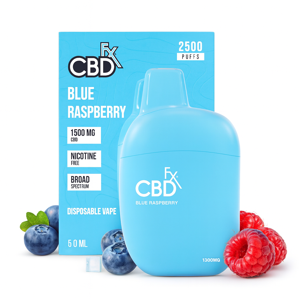 CBDFx Vape Pen CBD Broad Spectrum 1500MG (Nicotine Free)