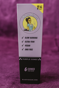 Conos Purple 1 1/4 6 conos Blazy Susan QTY50