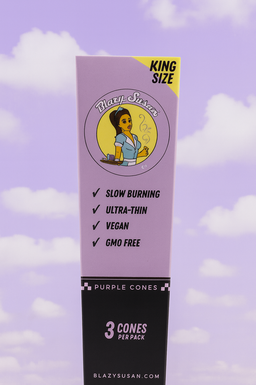 Conos Purple King Size 3 conos Blazy Susan TOP50