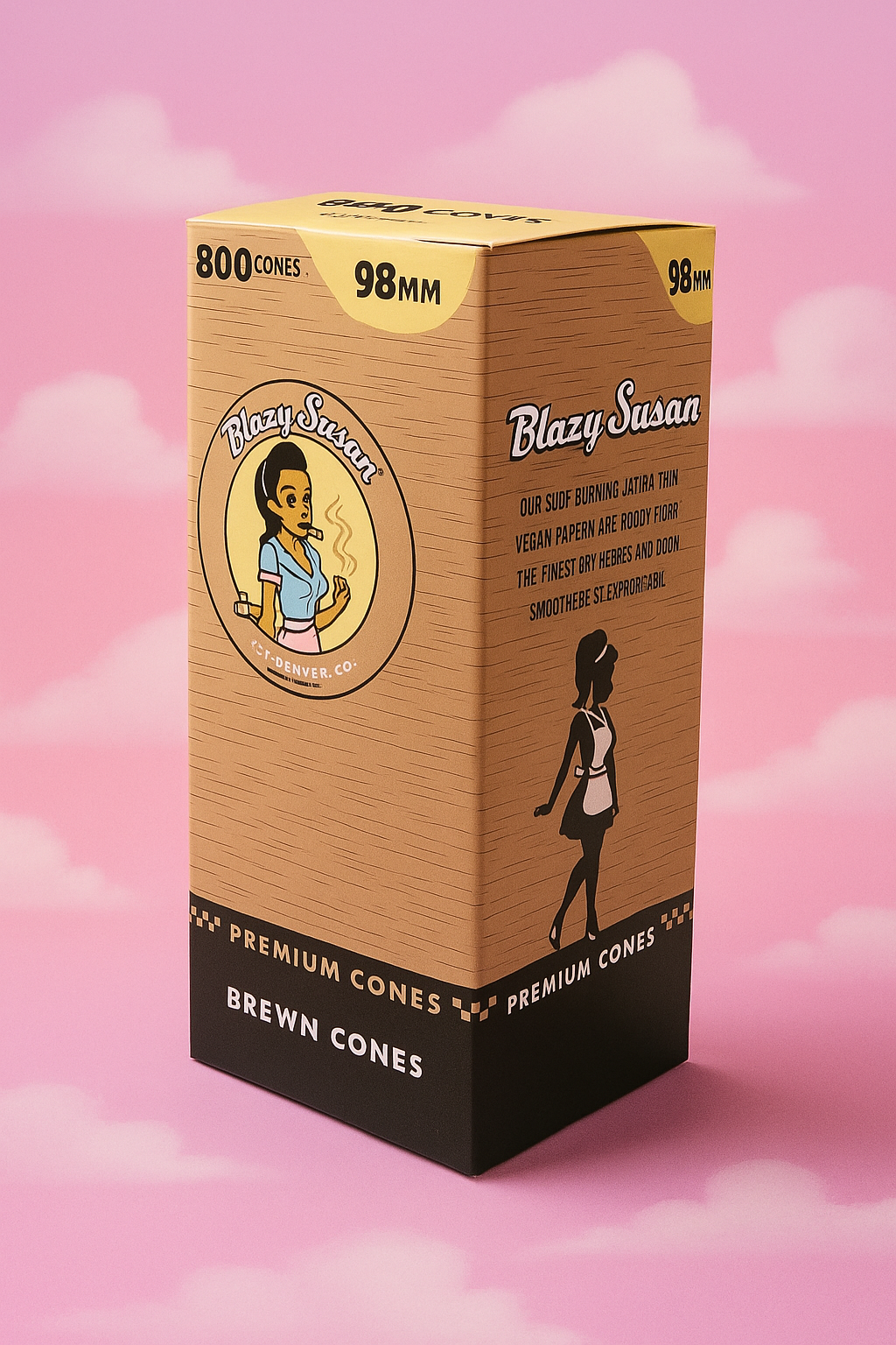 800 Conos Unbleached 98 mm Blazy Susan