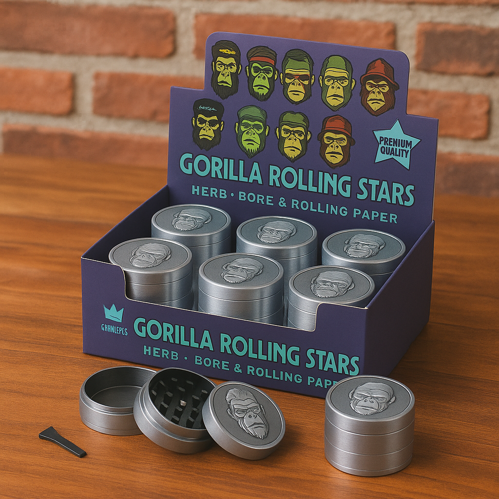 Metal Grind Gorilla Rolling Stars