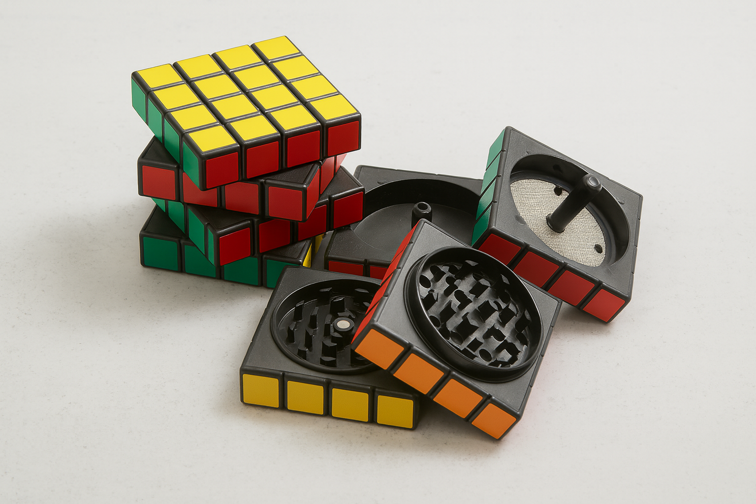 Grind Cubo Rubyk 4pza