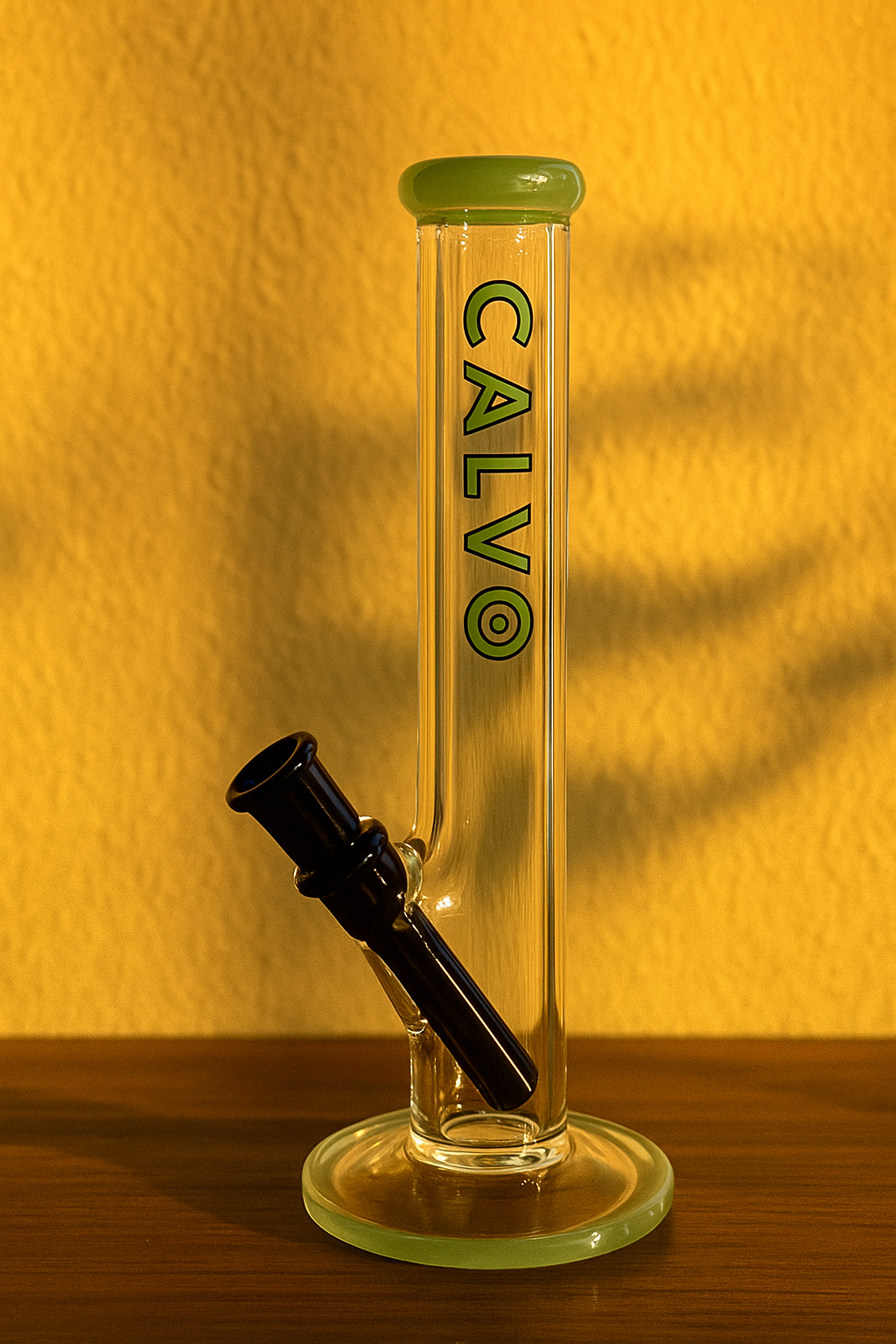Calvo Glass – Bong de Tubo Recto 25 cm