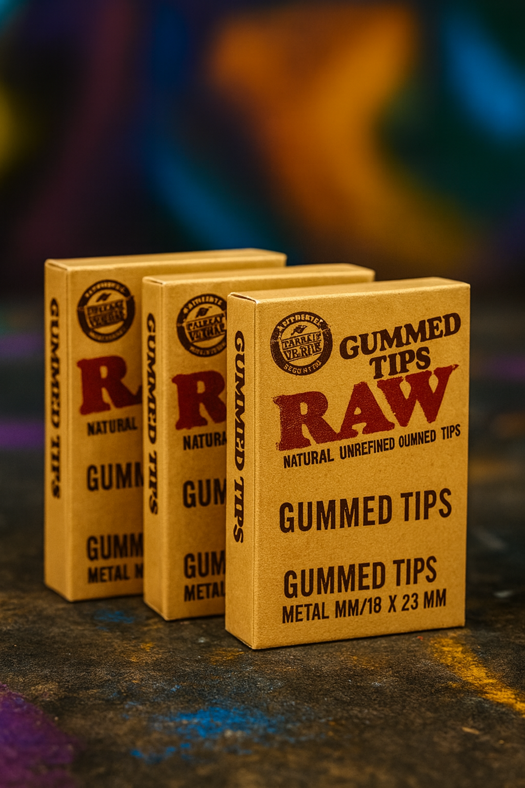 RAW GUMMED TIPS