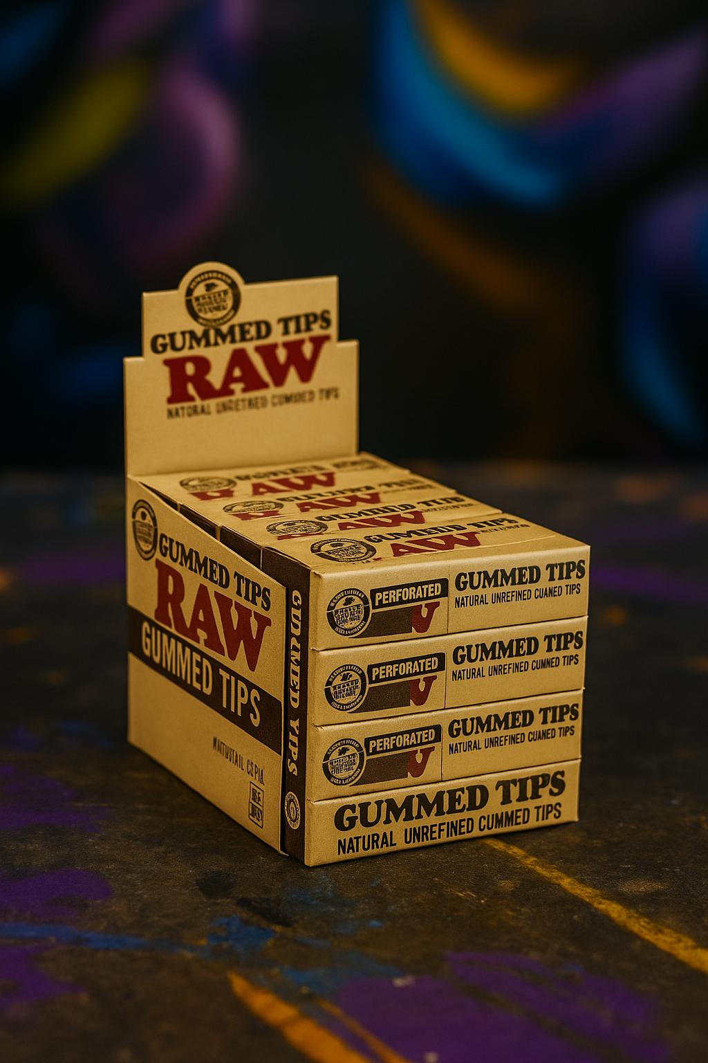 RAW GUMMED TIPS