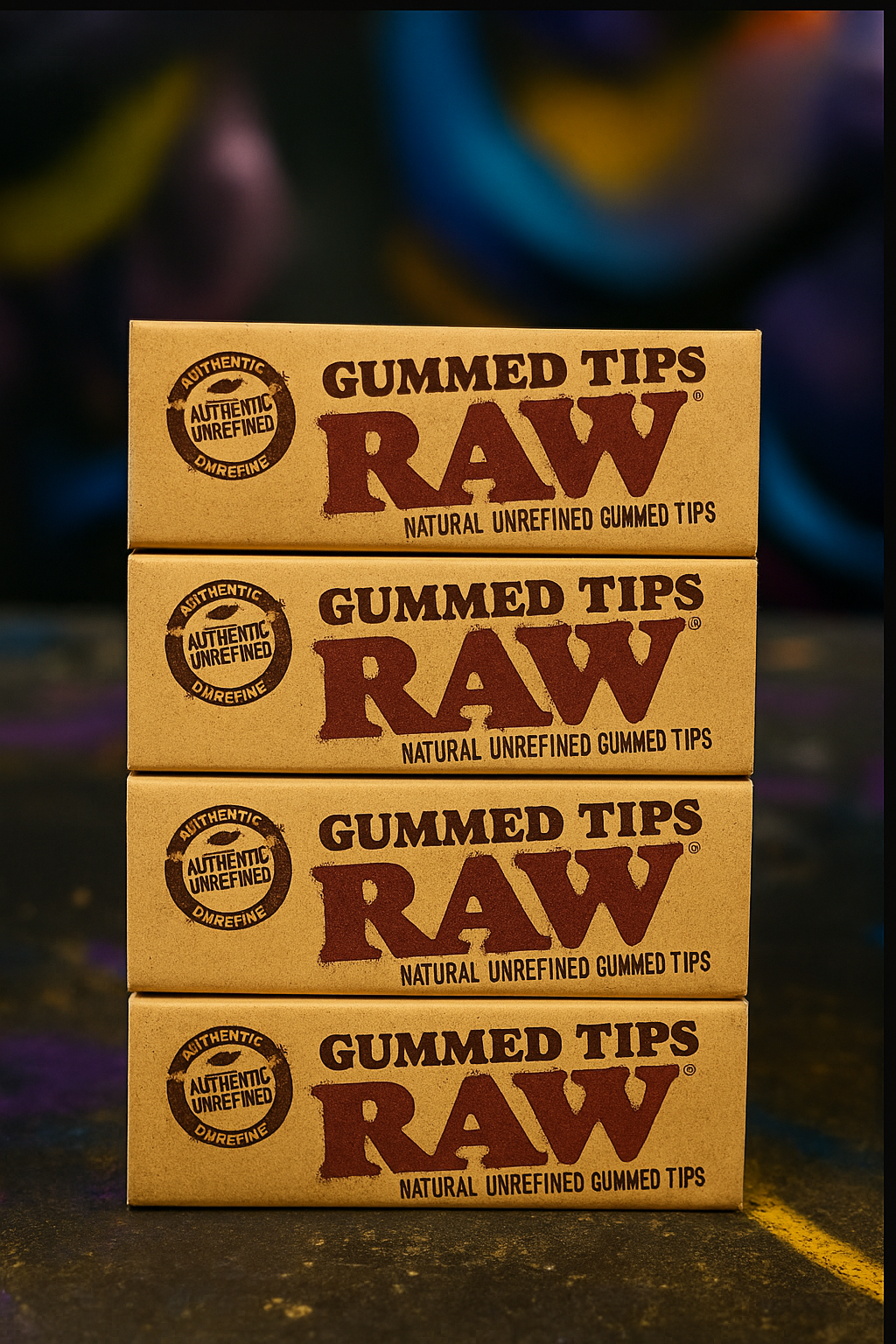 RAW GUMMED TIPS