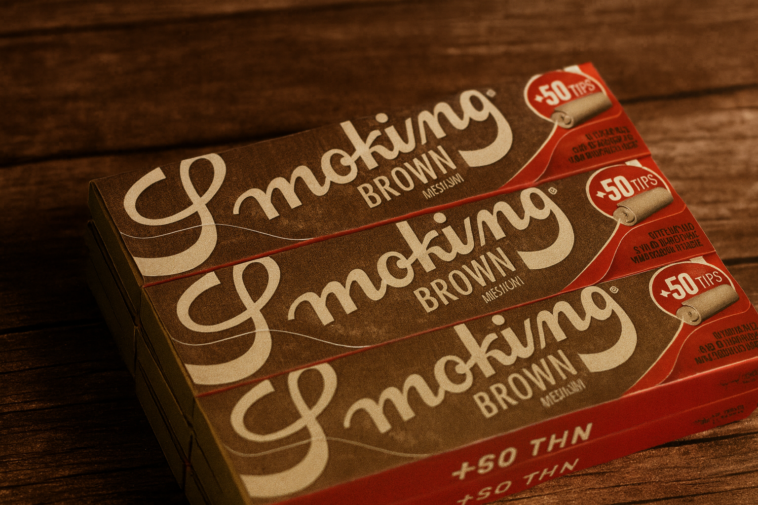 1 1/4 brown Smoking
