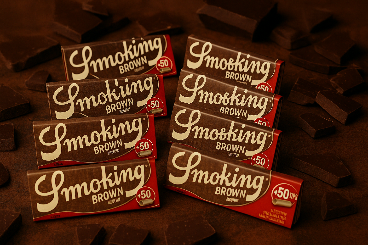 1 1/4 brown Smoking
