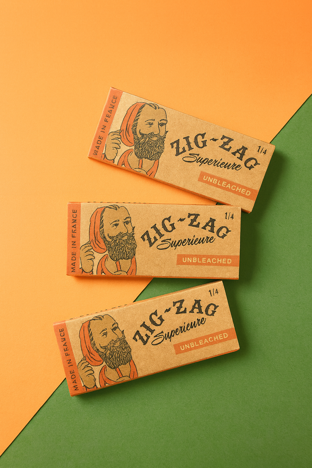 1 1/4 unbleached Zig Zag