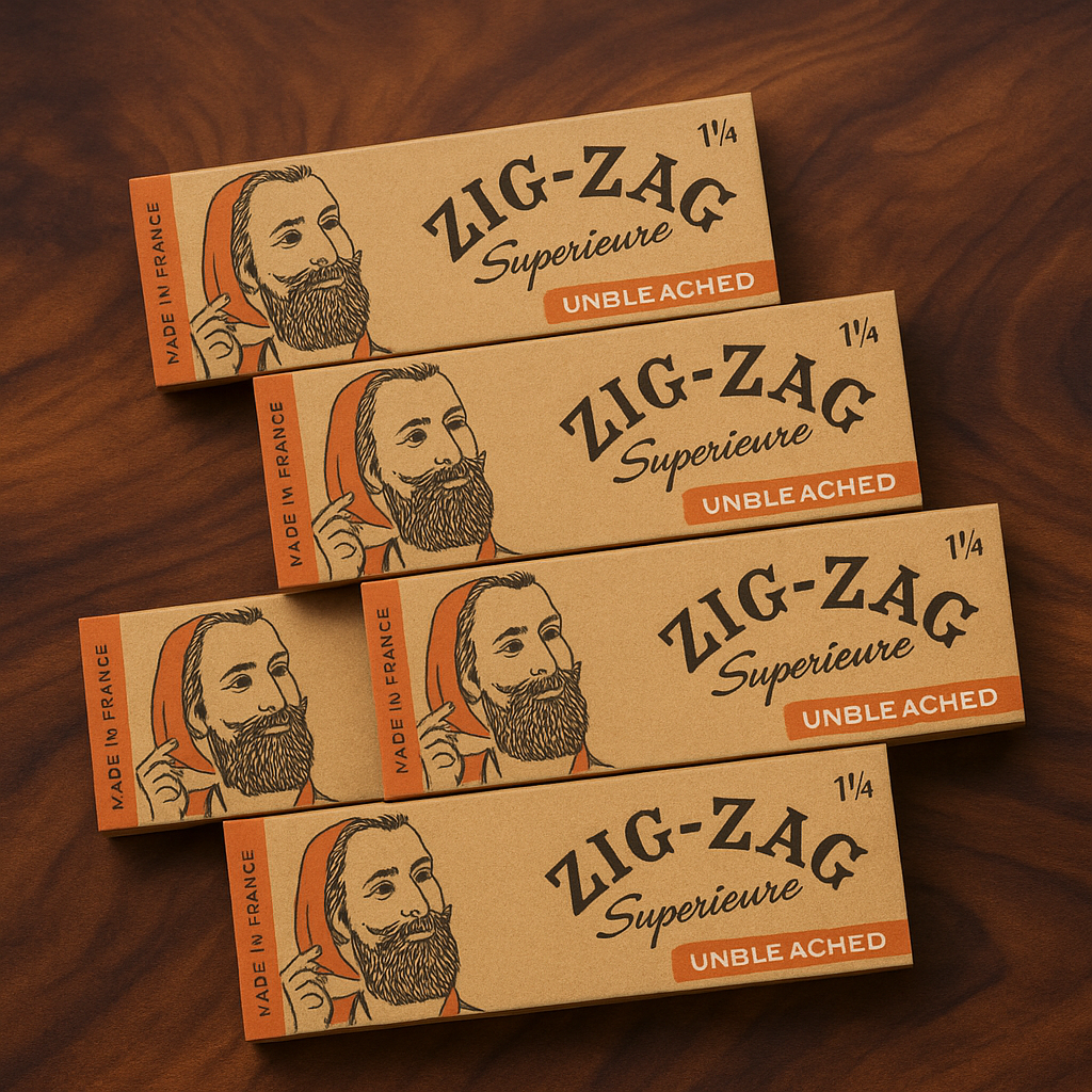 1 1/4 unbleached Zig Zag