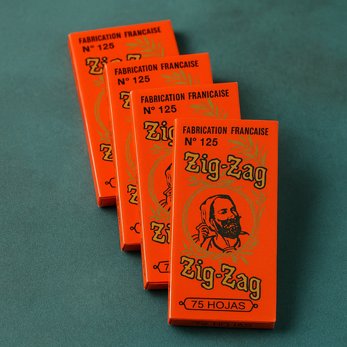 1 1/4 naranja Zig Zag