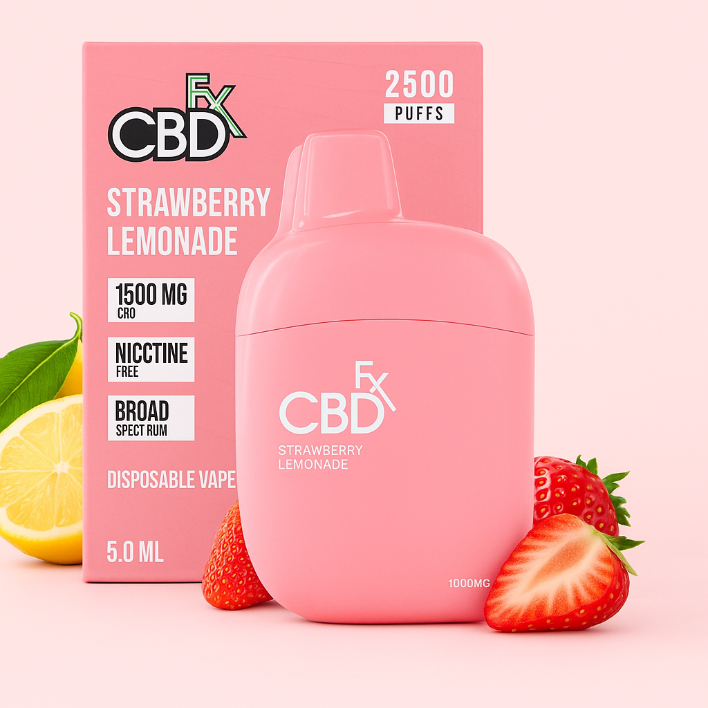 CBDFx Vape Pen CBD Broad Spectrum 1500MG (Nicotine Free)