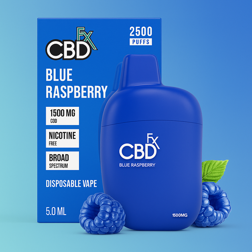 CBDFx Vape Pen CBD Broad Spectrum 1500MG (Nicotine Free)
