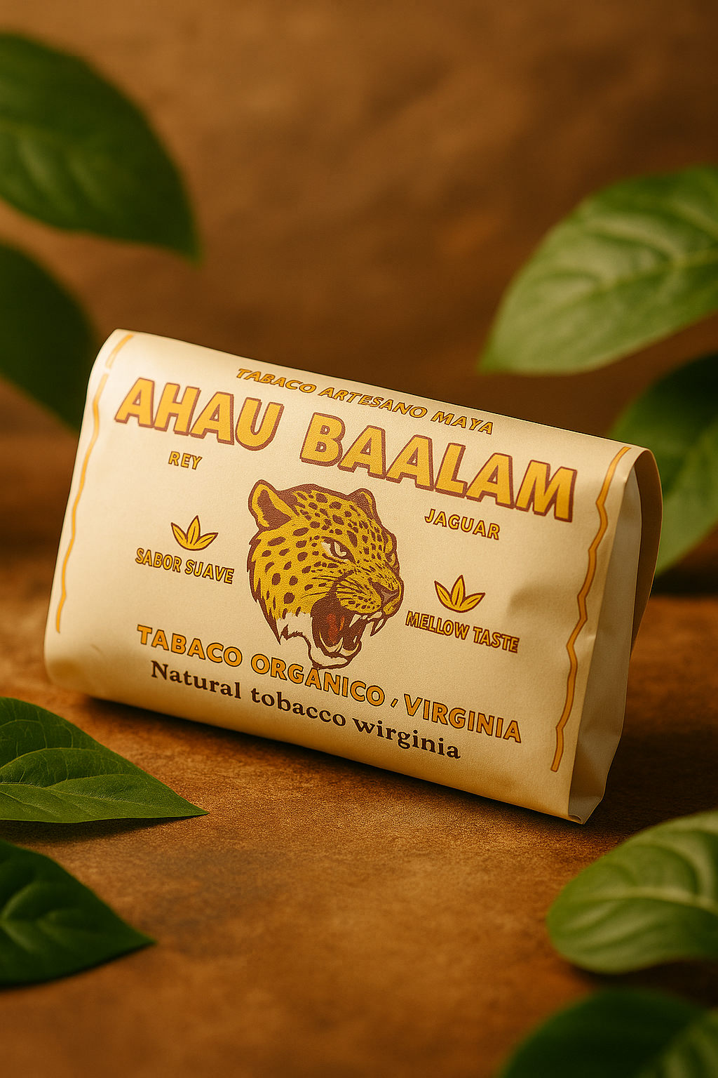 Ahau Baalam Jaguar Sabor suave Tabaco Orgánico