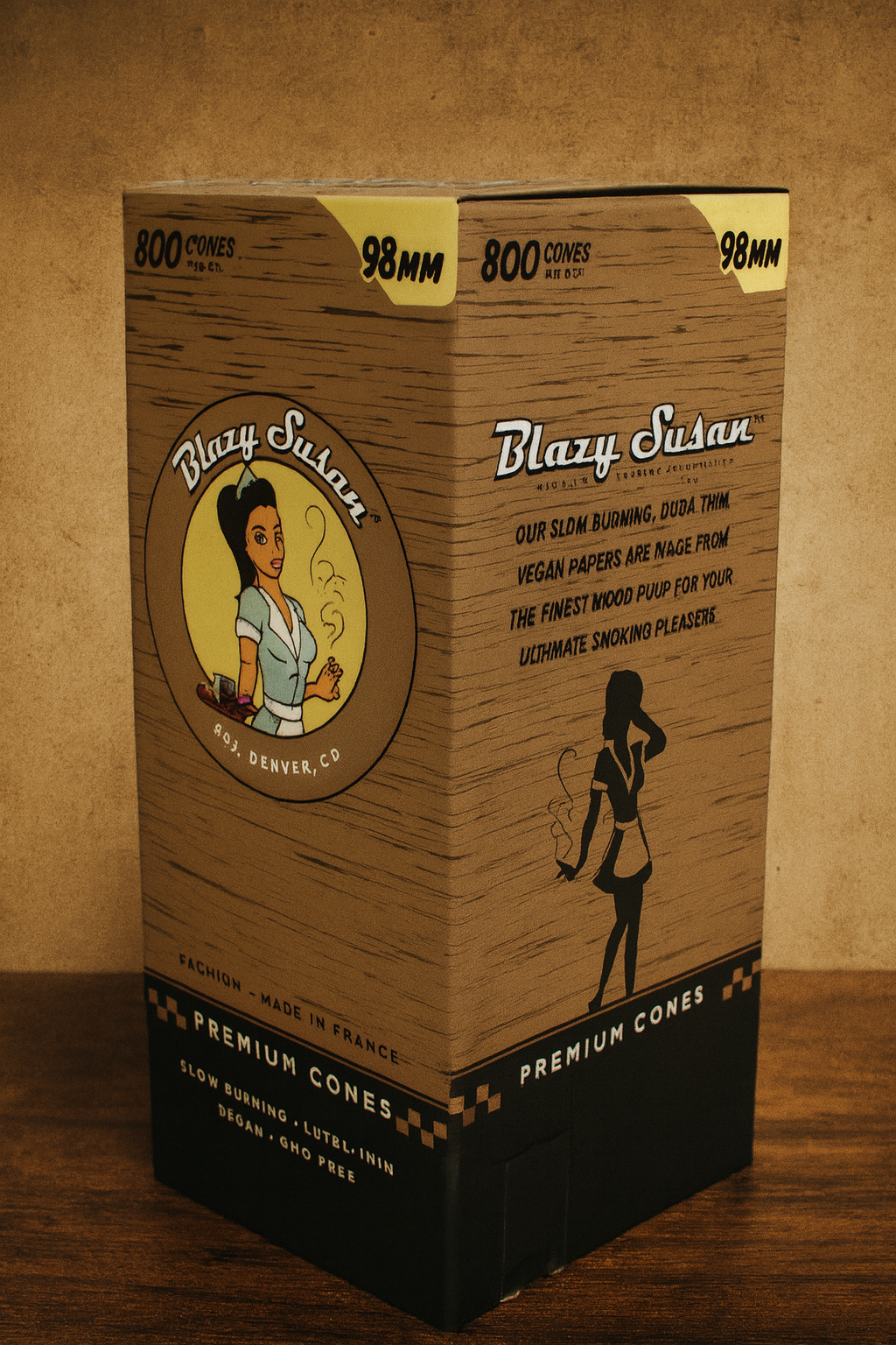 BLAZY SUSSAN 800 PINK PRE ROLL CONE