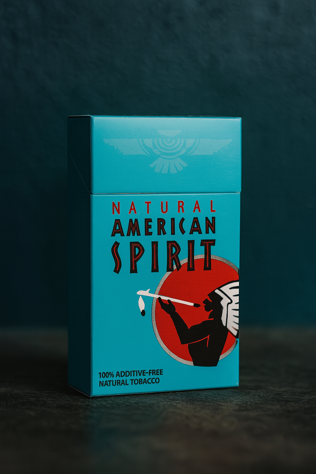 CAJETILLA AMERICAN SPIRIT AZUL CLARO