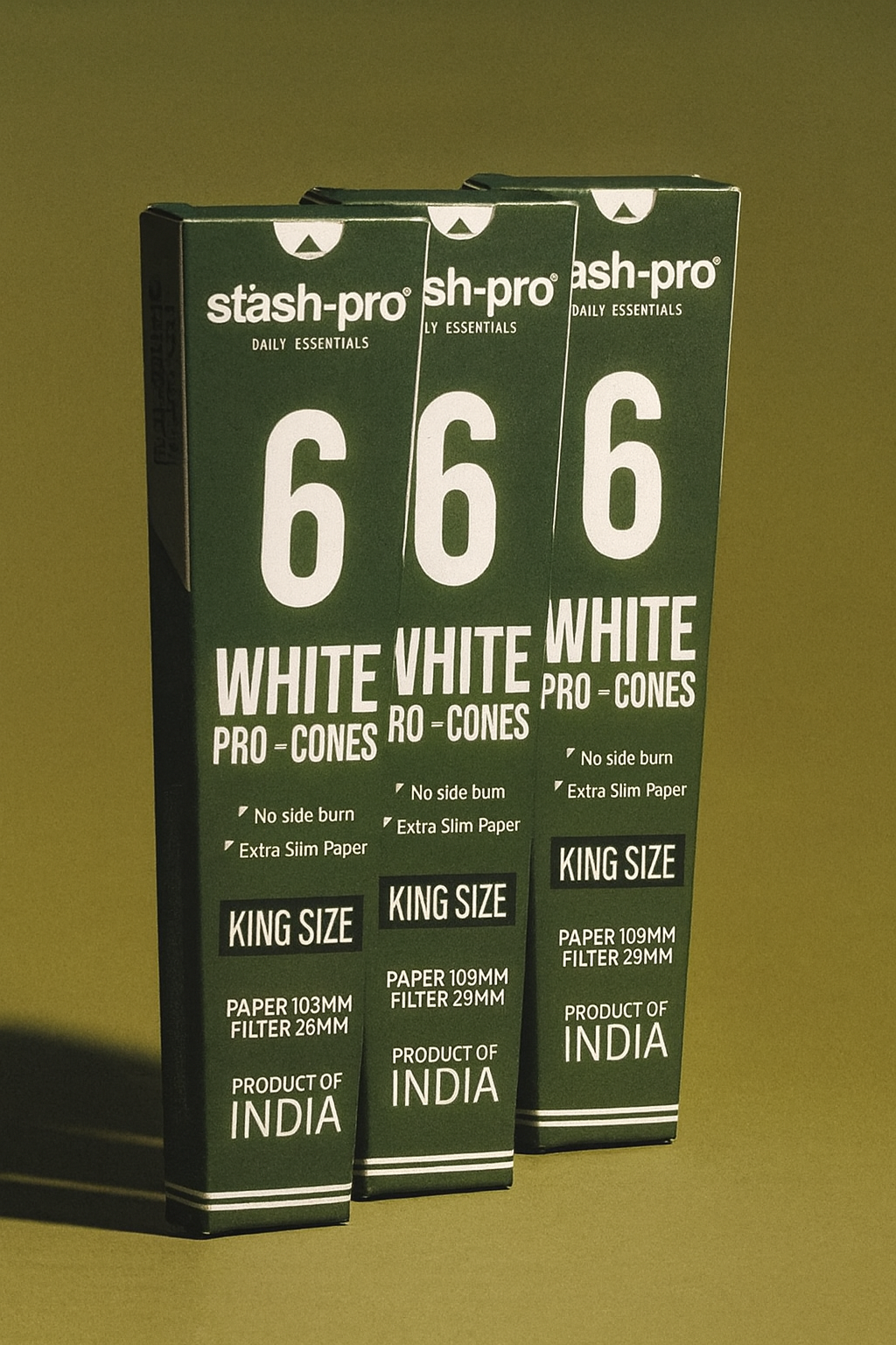 STASH PRO CONES PACK OF 6 WHITE