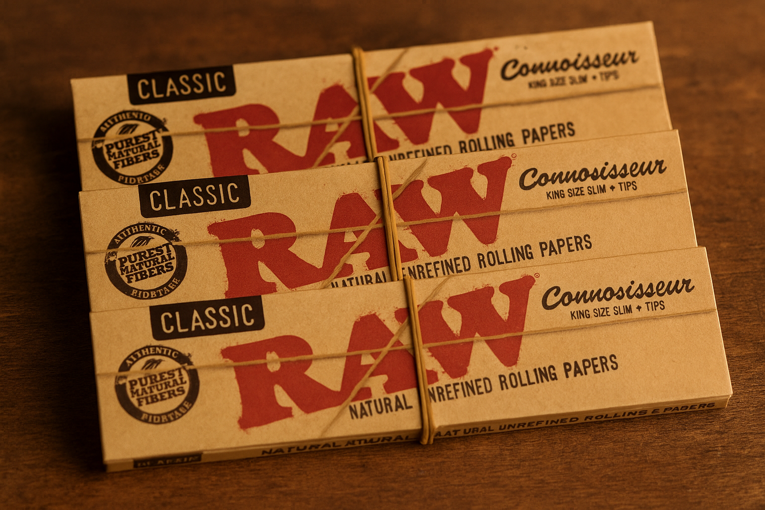 Connoisseur KS+Tips Classic Hemp Raw