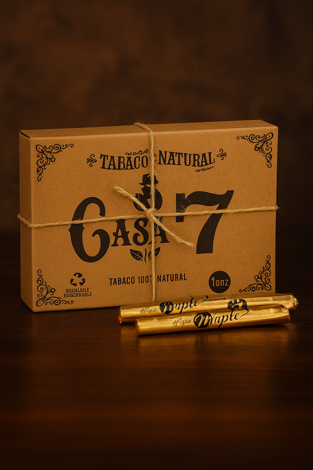 Onza interactiva de tabaco artesanal Casa Los 7